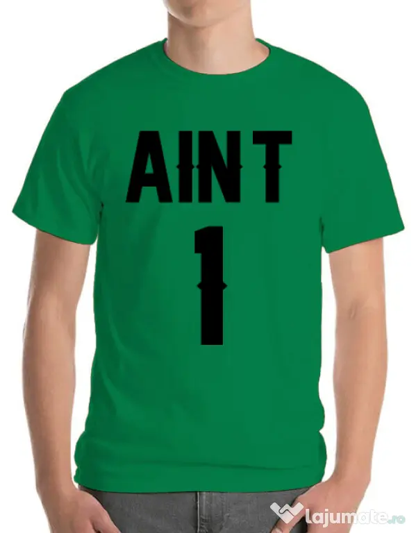 Tricou ADLER barbat Ain t one Verde mediu