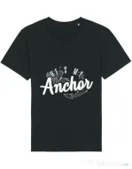 Tricou STANLEY STELLA barbat He s my anchor Negru