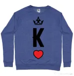 Bluza ADLER barbat King Albastru melanj