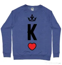 Bluza ADLER barbat King Albastru melanj