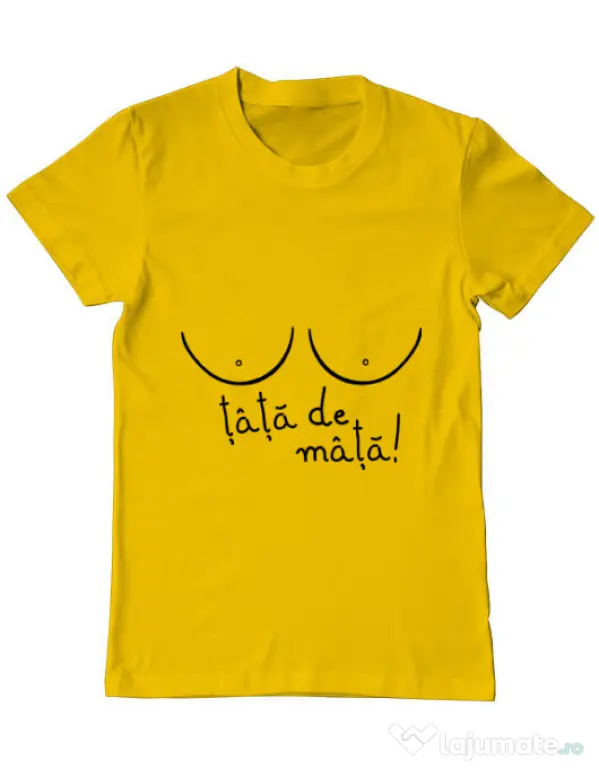 Tricou ADLER barbat Tits Galben