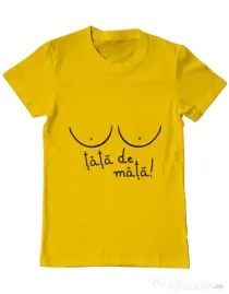 Tricou ADLER barbat Tits Galben
