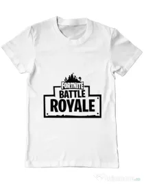 Tricou ADLER barbat Battle royale 2 Alb