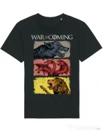 Tricou STANLEY STELLA barbat War is coming Negru