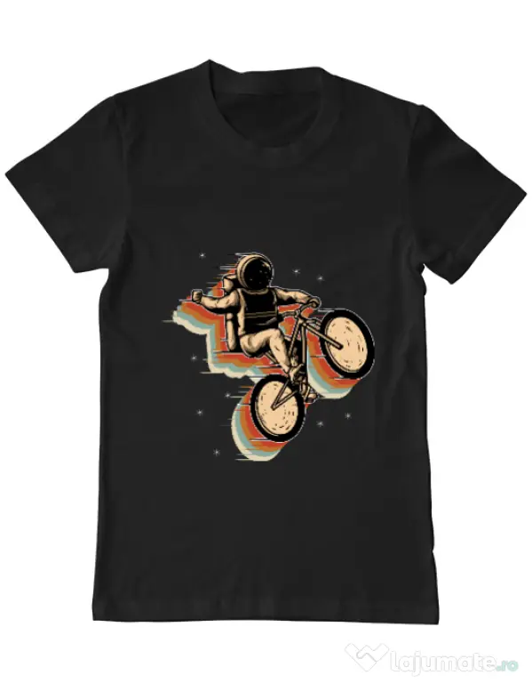 Tricou ADLER barbat Cycling space Negru