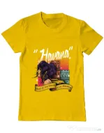 Tricou ADLER barbat Havana Galben