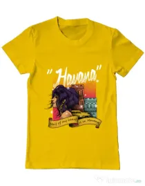 Tricou ADLER barbat Havana Galben