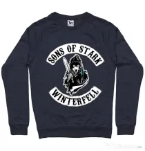 Bluza ADLER barbat Sons of stark Denim inchis