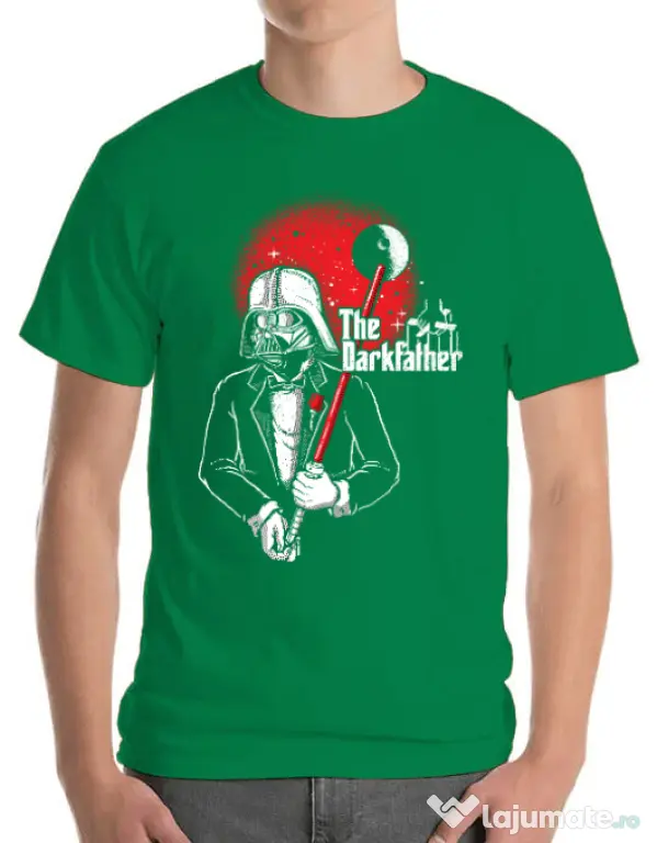 Tricou ADLER barbat The darkfather Verde mediu