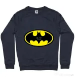 Bluza ADLER barbat Six pack Batman Denim inchis