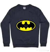 Bluza ADLER barbat Six pack Batman Denim inchis