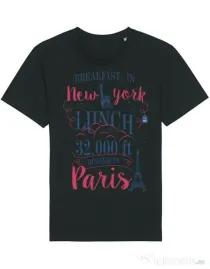 Tricou STANLEY STELLA barbat Breakfast in New York Negru