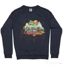 Bluza ADLER barbat Adventure Denim inchis