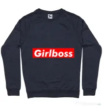 Bluza ADLER barbat Girlboss Denim inchis