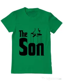 Tricou ADLER barbat The Son Verde mediu