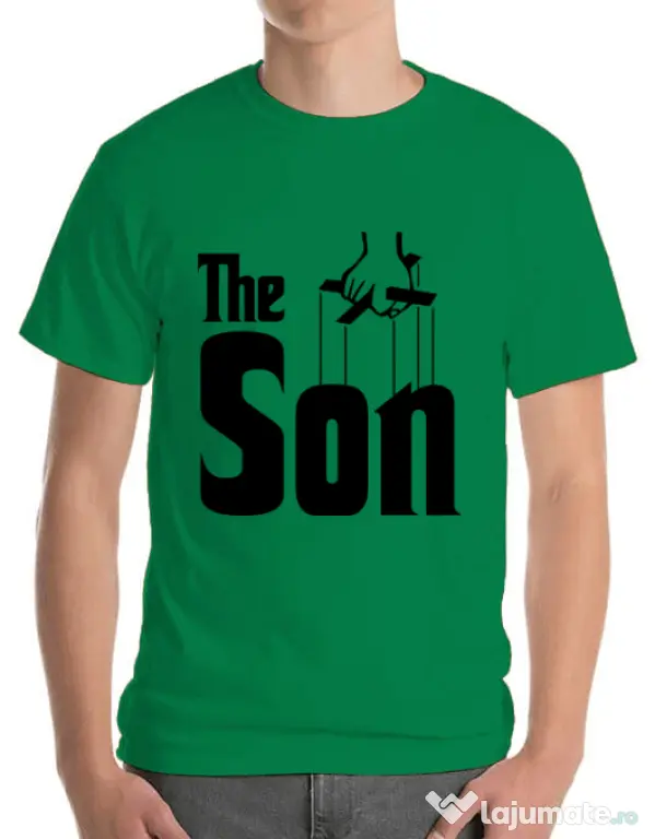 Tricou ADLER barbat The Son Verde mediu