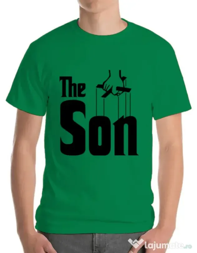 Tricou ADLER barbat The Son Verde mediu