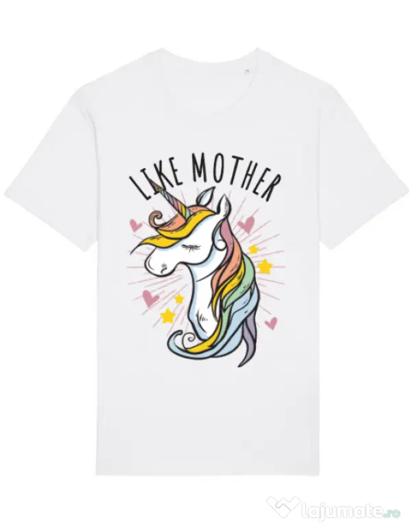 Tricou STANLEY STELLA barbat Like mother Alb