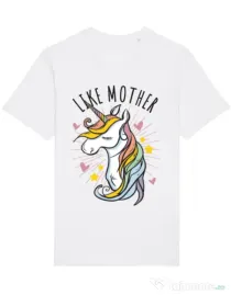 Tricou STANLEY STELLA barbat Like mother Alb