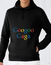 Hoodie barbat cu gluga Googoo Gaga Negru