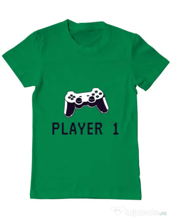 Tricou ADLER barbat Player 1 Verde mediu