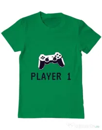 Tricou ADLER barbat Player 1 Verde mediu