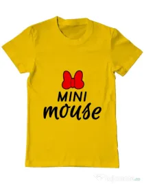 Tricou ADLER barbat Mini mouse Galben