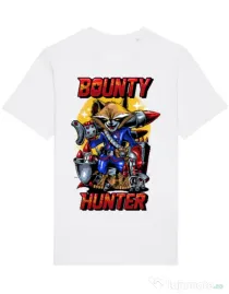 Tricou STANLEY STELLA barbat Bounty hunter Alb
