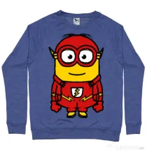 Bluza ADLER barbat Minion flash Albastru melanj