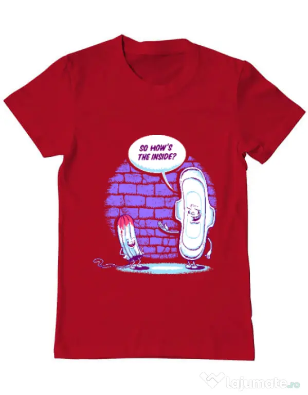 Tricou ADLER barbat How is the inside Rosu