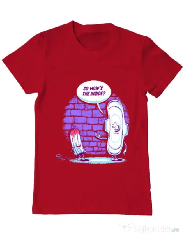 Tricou ADLER barbat How is the inside Rosu