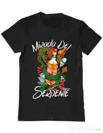 Tricou ADLER barbat Mirada Del Serpiente Negru