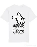 Tricou STANLEY STELLA barbat He is mine Alb