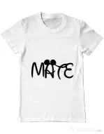 Tricou ADLER barbat Mate Alb