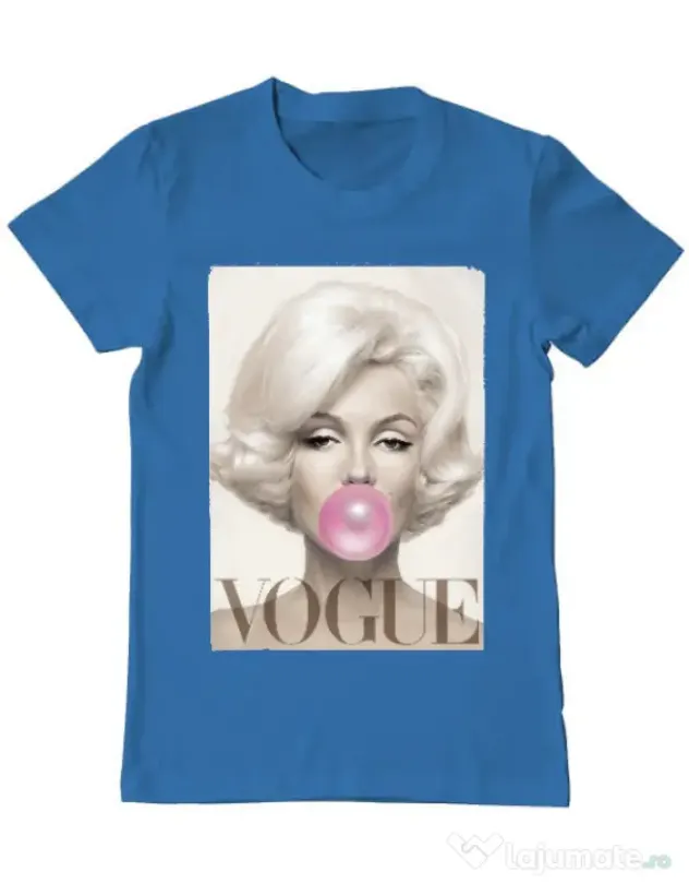 Tricou ADLER barbat Bubblegum Albastru azuriu
