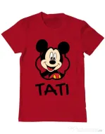 Tricou ADLER barbat Mouse daddy Rosu