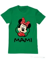 Tricou ADLER barbat Mouse mommy Verde mediu