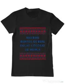 Tricou ADLER barbat Burtos de bere Negru
