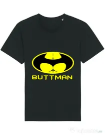Tricou STANLEY STELLA barbat Buttman Negru