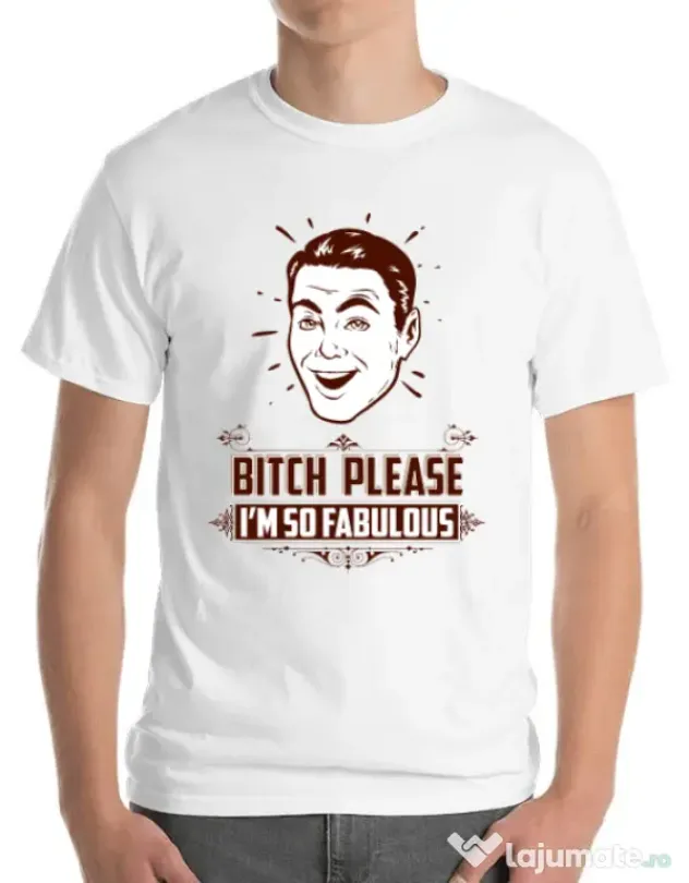 Tricou ADLER barbat Fabulous Alb