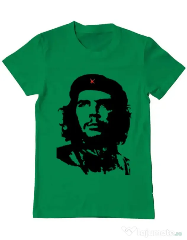 Tricou ADLER barbat Che Guevara Verde mediu