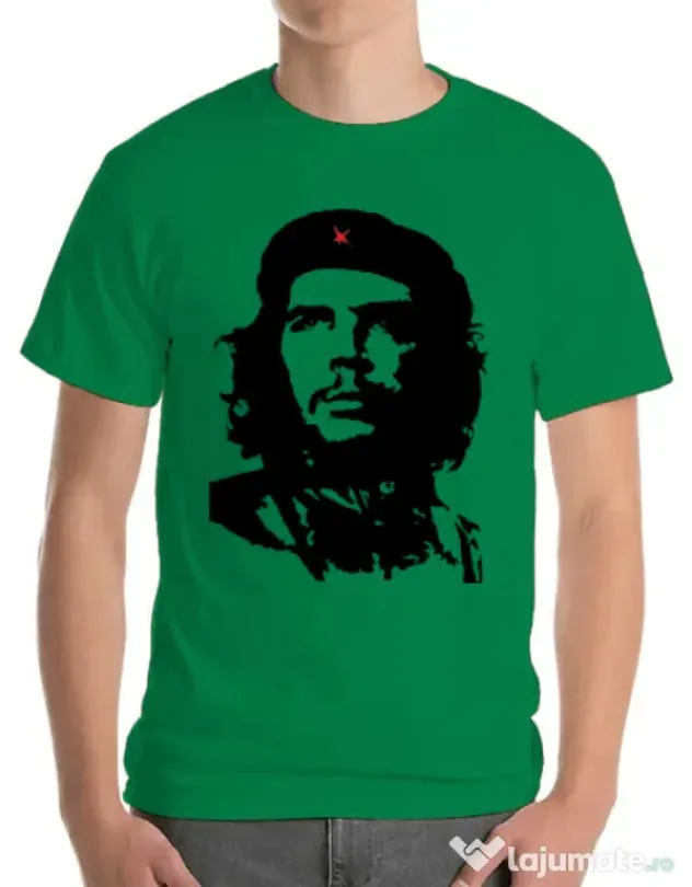 Tricou ADLER barbat Che Guevara Verde mediu