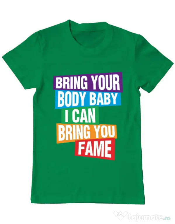Tricou ADLER barbat Bring your body Verde mediu