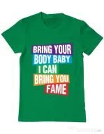 Tricou ADLER barbat Bring your body Verde mediu