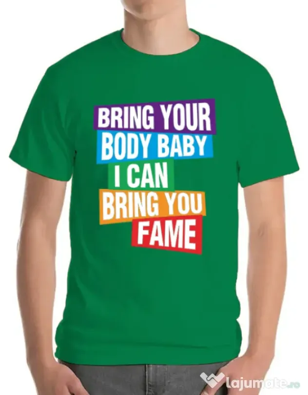 Tricou ADLER barbat Bring your body Verde mediu