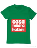 Tricou ADLER barbat Casa moara haterii Verde mediu