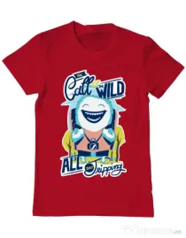 Tricou ADLER barbat Call of the wild Rosu