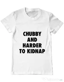 Tricou ADLER barbat Chubby Alb