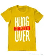 Tricou ADLER barbat Don't talk to me Galben