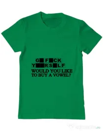 Tricou ADLER barbat Go fuck yourself Verde mediu
